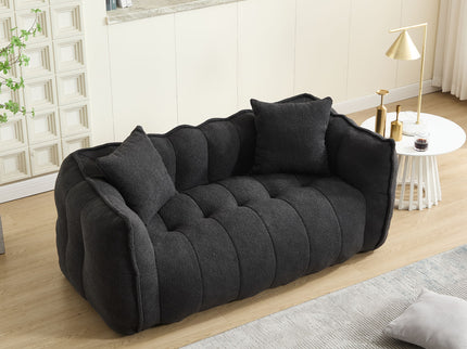 Cozy Beanbag Chair With High Resilience Foam Core For 2