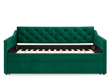 Daybed With Pop Up Trundle And USB Charging Armrest