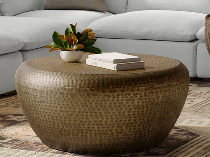 Preston - Coffee Table - Antique Gold