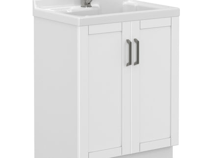Kyle - Laundry Cabinet & Faucet And Stainless Steel Sink
