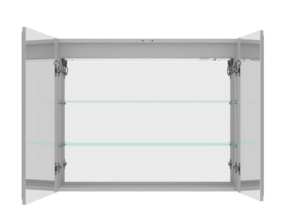 Bathroom Medicine Cabinet With Lights, LED Medicine Cabinet With Mirror, Lighted Medicine Cabinet With Defogger