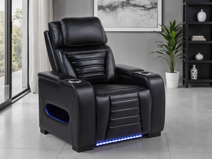 Isadora - Power Recliner With Dual Power Adjustments - Black