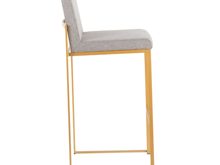 Fuji - Contemporary Design High Back Barstool