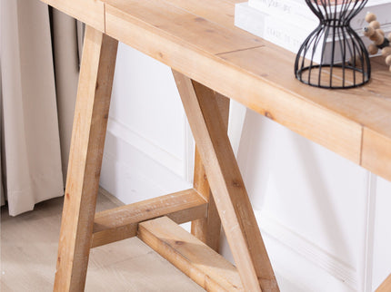 A-Frame Console Table - Natural