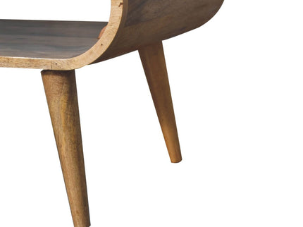 Solid Wood Open Coffee Table