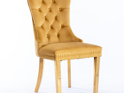 Nikki - Modern, High-End Tufted Dining Chair (Set of 2)