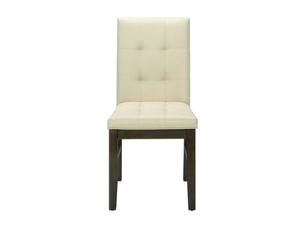 Dining Chair, Upholstered, Dining Room, Transitional (Set of 2) - Cream