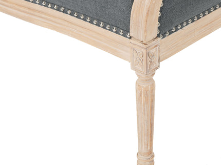 French Country Chesterfield Style Tufted Loveseat