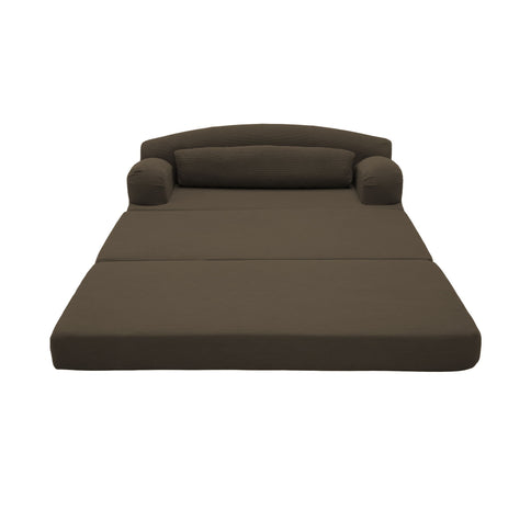 2 Seater Sofa Bed, Compact Foldable Floor Couch