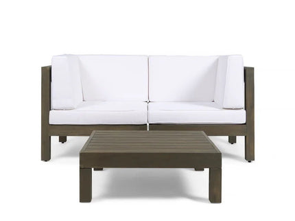 Oana - 3 Piece Love Seat Set With Coffee Table