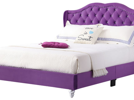 Upholstered Bed Transitional