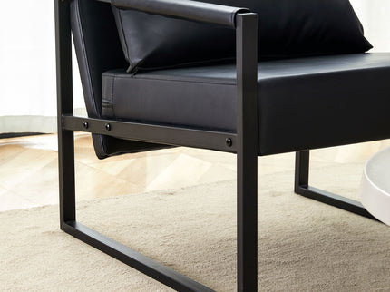 Classic And Metal Frame Sofa, Ergonomically Designed, A Perfect Blend Of Modern And Industrial Styles