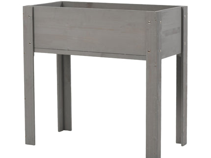 Raised Garden Bed With Legs, Elevated Planter Box For Outdoor Plants