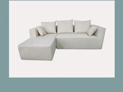 Modular Corner Sofa With Soft Fabric