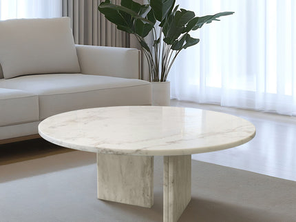 Luxury Coffee Table With Unique Veining, Unique Stone Design