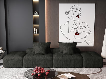 Modern Oversized Diy Combination Modular Sectional Sofa With Pillows
