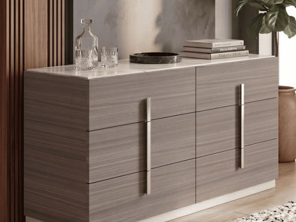 Altima - 6 Drawer Dresser (Mirror Not Included) - Gray