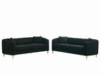 Black / 2 Pc. Sofas