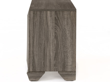 Lyndon - Weathered Grain Nightstand - Gray