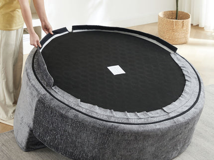 Swivel Chair With Rotating Base For Living Room