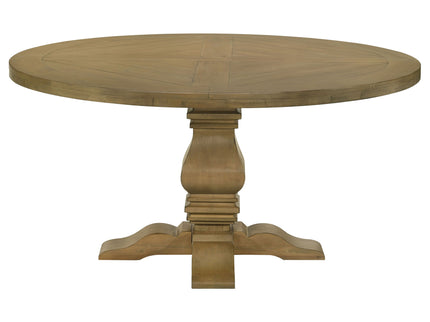Round Dining Table Set With Upholstered Chairs