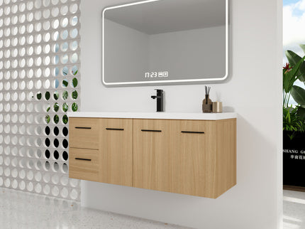 Floating Bathroom Vanity With Sink, Modular Cabinet