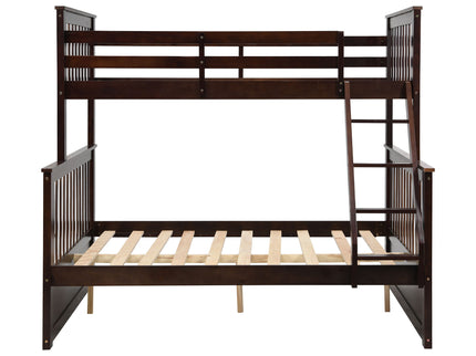Bunk Bed With Ladder, And Safety Guard Rails