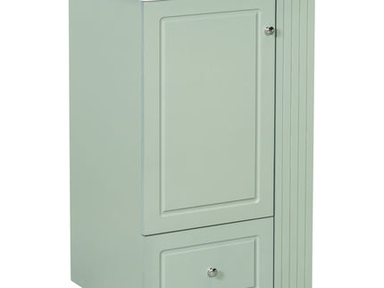 Modern Freestanding Bathroom Vanity With Sink, Soft-Close Drawer, Towel Bar
