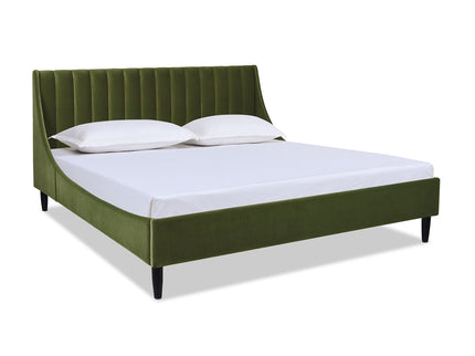 Aspen - Vertical Tufted Modern Headboard Platform Bed Set