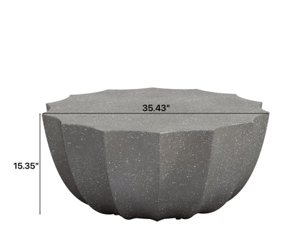 Modern Round Coffee Table For Indoor / Outdoor