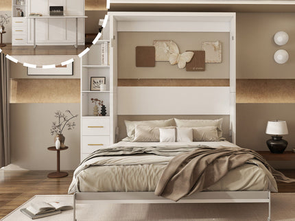 Multifunctional Vertical Murphy Wall Bed