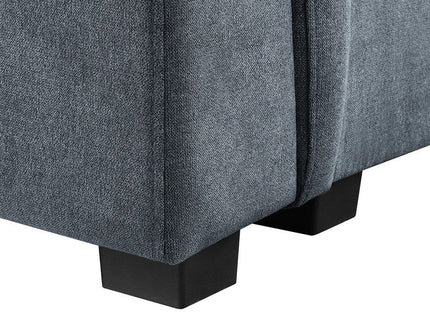 Isla - Fabric Sectional Sofa With Ottoman