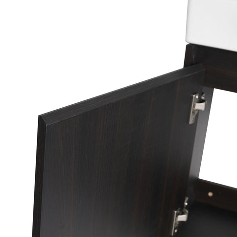 Wall Mounted Bathroom Vanity With Sink, Soft Close Door