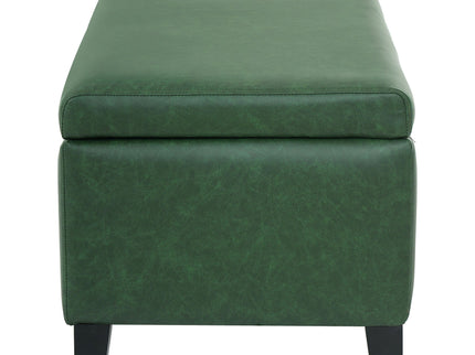 Storage Ottoman With Flip Top Lid