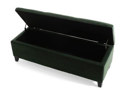 Upholstered Storage Ottoman Bench