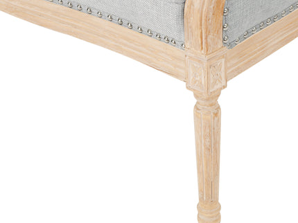 French Country Chesterfield Style Tufted Loveseat
