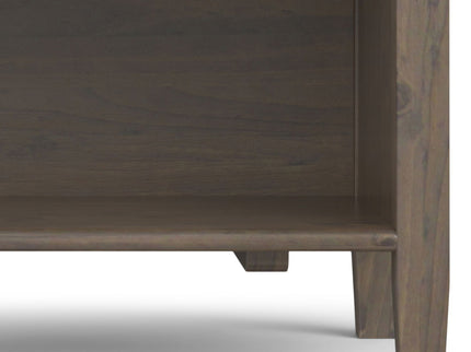 Lev - Bedside Table - Smoky Brown