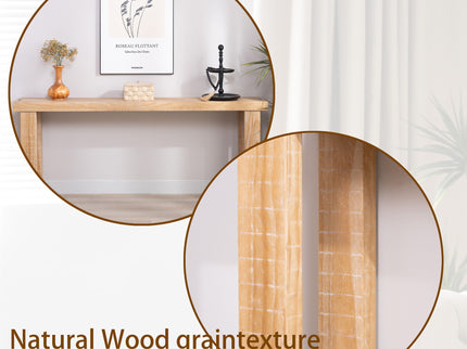 Console Table, Entryway Table With Design, Long Narrow Sofa Table For Living Room - Multi