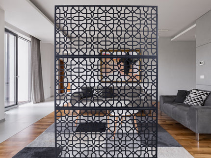 Outdoor & Indoor Metal Freestanding Decorative Privacy Screen