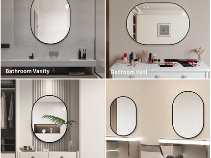 Modern Framed Bathroom Vanity Mirror
