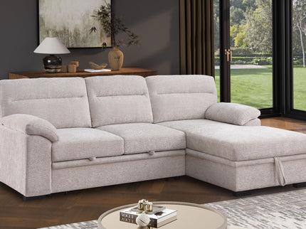Kipling II - 92.5" Sleeper Sectional Sofa