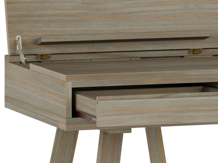 Bowman - Flip Up Desk - Distressed Gray