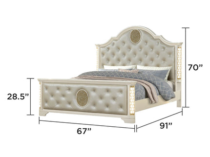 Jasmine - LED Bedroom Set