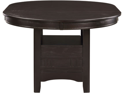 Illkirch - Oval Extension Leaf Dining Table With Expandable Surface - Espresso