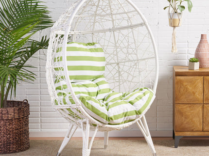 Cosmos - Round Hammered Iron Teardrop Chair