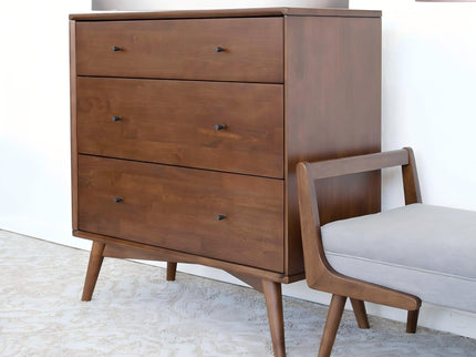 Caroline - Dresser 3 Drawer - Brown / Wood