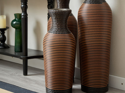 Classic And Neat Floor Vase, High Independent Flower Stand (Set of 3)