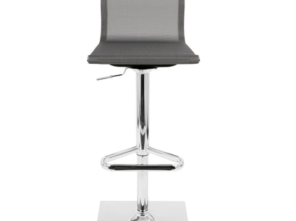 Mirage - Contemporary Adjustable Barstool With Swivel