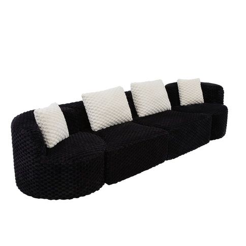 Modular Sectional Sofa With Free Combination Design