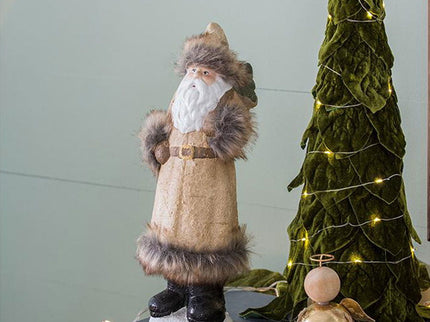 Christmas Gnomes Decorations, Christmas Table Home Ornaments For Holiday Party Gifts (Set of 2) - Beige / White